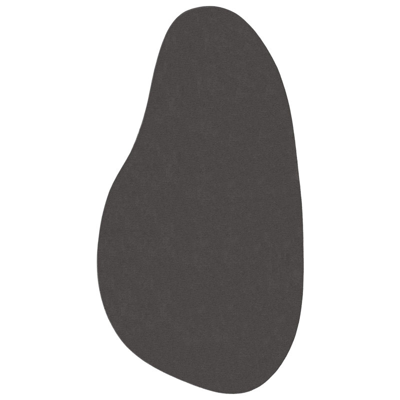 Rugs Anthracite Decorative Inlays, Novelty 80 x 150 cm, Polyester