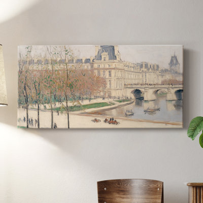 Série paysage - Lxxx - Toile tendue avec châssis - Prêt à accrocher
