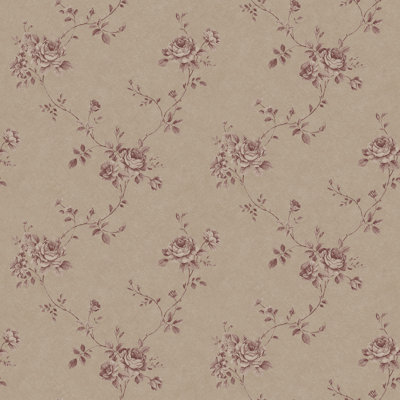 Palazzo 2 Floral Rose Wallpaper Roll
