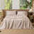 Wide Stripes - White/Heathered Green