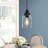 Quantrell 3 - Light Matte Black LED Kitchen Island Pendant
