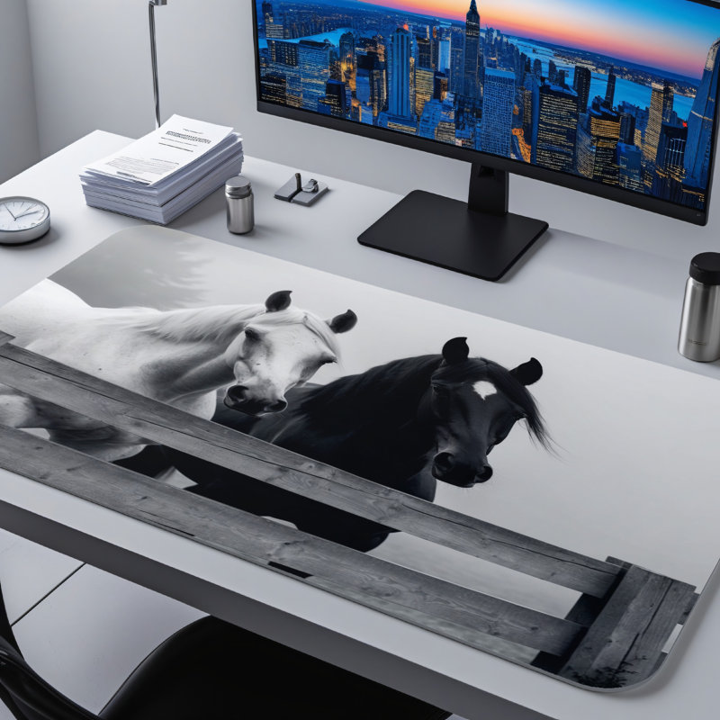 Polyester Desk Pad, 23.6x13.8