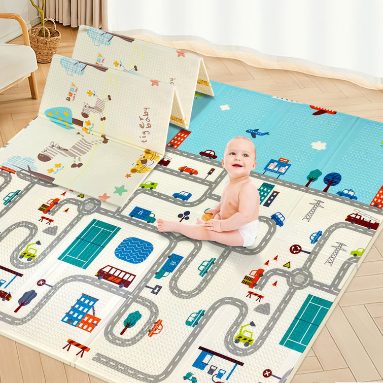 Foldable Baby Crawling Play Mat with Waterproof Reversible Foam for Infants  Toddler - China Play Mat and Baby Folding Mat price