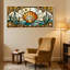 Ensemble de 3 impressions sur toile de style coquillage et vagues de l'océan-1538202938