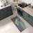 Zilla  No Pattern And Not Solid Color Polyester Kitchen Mat-80794233