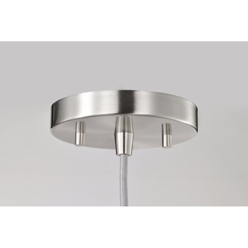 Vicente - LED Pendant - 3K/4K/5K CCT Selectable, Brushed Nickel, 152" H x 18" W x 18" D