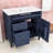 Deshira 36.3'' Single Bathroom Vanity with Ceramic Top-132606395