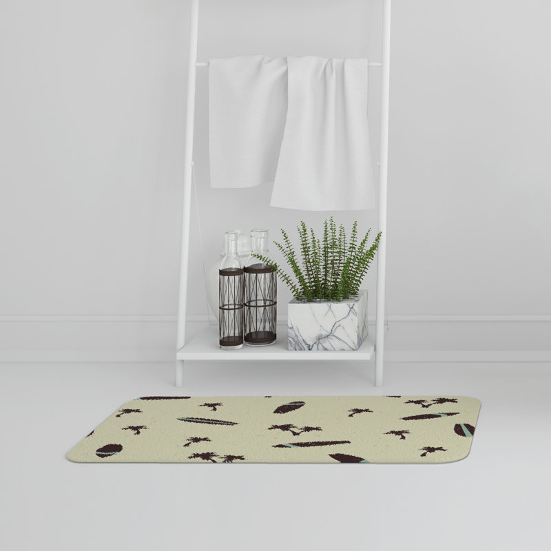 Charlize Memory Foam Non-Slip Bath Rug
