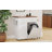 47.2" Farmhouse Kitchen Island With Drop Leaf, Kitchen Storage Island With Removable Side Racks, Two Drawers, Rolling Kitchen Cart On Wheels With Towel Rack, For Home, Kitchen, Dining Room, White-645463198