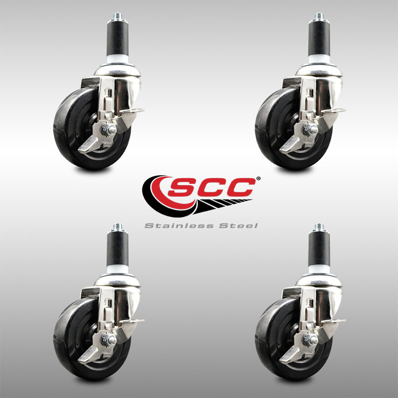 Soft Rubber Casters
