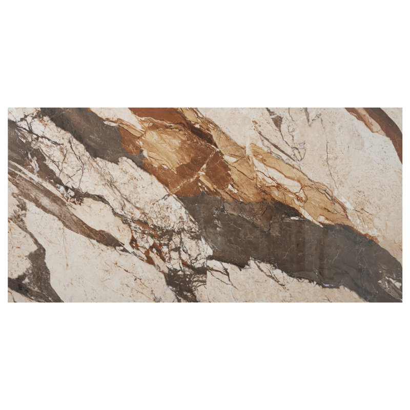 Gaverno X 48 po Carrelage mural et de plancher en porcelaine polie aspect marbre (15,49 pieds carrés / caisse)