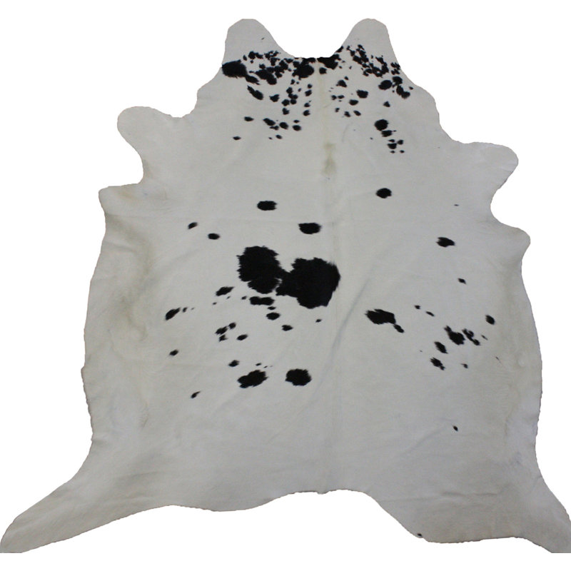 Simon Animal Print Cowhide Hand Woven 180cm X 240cm Area Rug