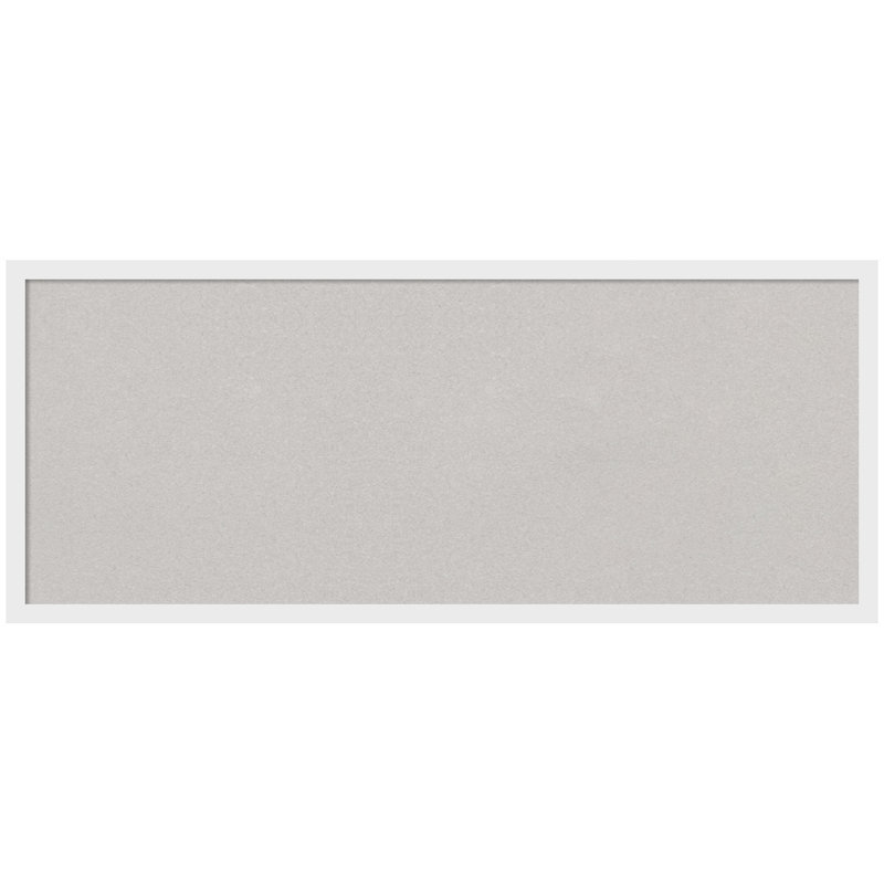 Tableau blanc incliné avec tableau en bois, tableau d'affichage en liège gris, tableau d'organisation, tableau d'affichage