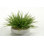 Faux Grass in Concrete Planter