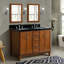 Ensemble de meuble-lavabo double 49 po Hayse-1799306022