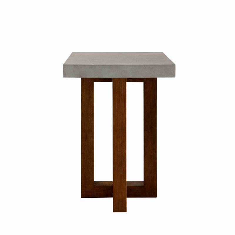 Table de bout en faux béton