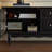 Retro design solid wood TV cabinet-105170404