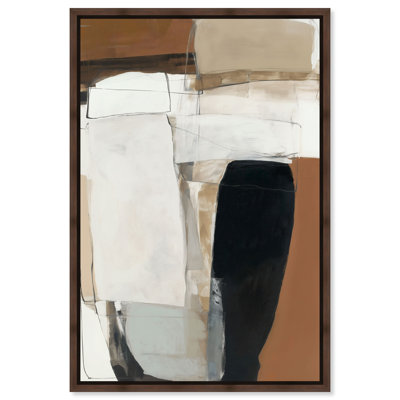 «Modern Loft I», reproduction d'art sur toile encadrée par Art Remedy, cadre en noyer, 20 x 30