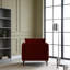 Fauteuil d'appoint simple en velours Accent Chair-802037280