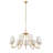 Uttermost Seville 9 Light Gold Chandelier