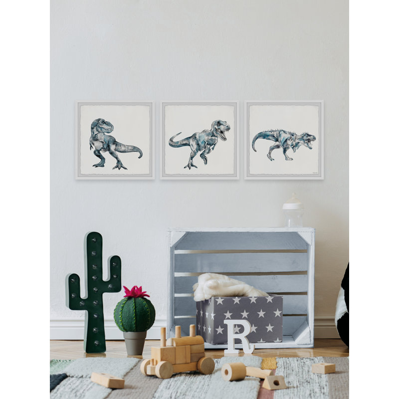 Kayden 3 Piece Single Picture Frame Painting Set, 30cm H x 30cm W