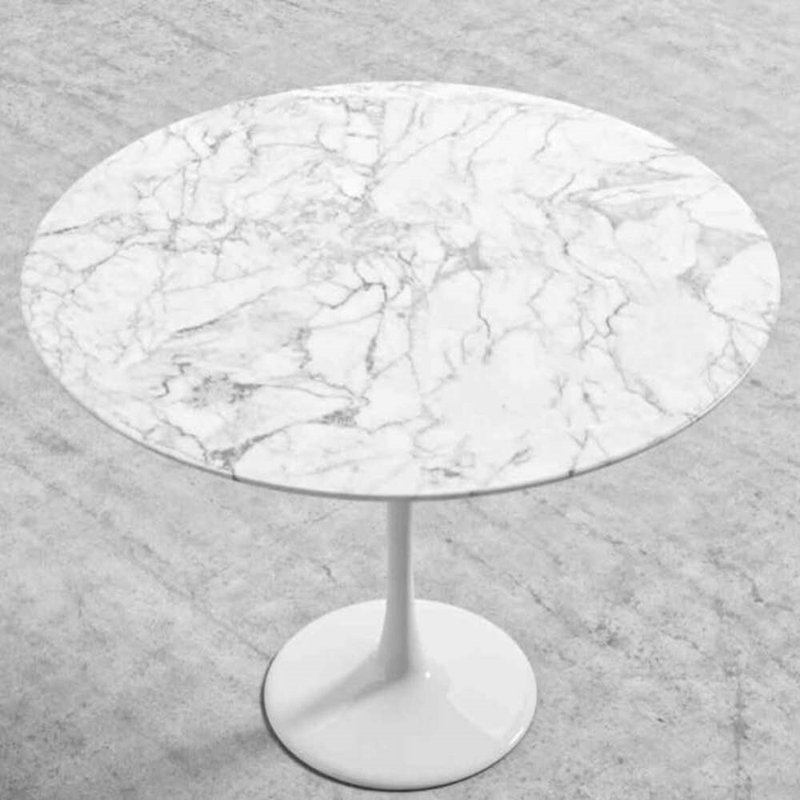 Table de salle à manger Ajda, H 29 po x L 39 po x l 39 po