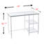 Bureau d'étudiant en métal / verre