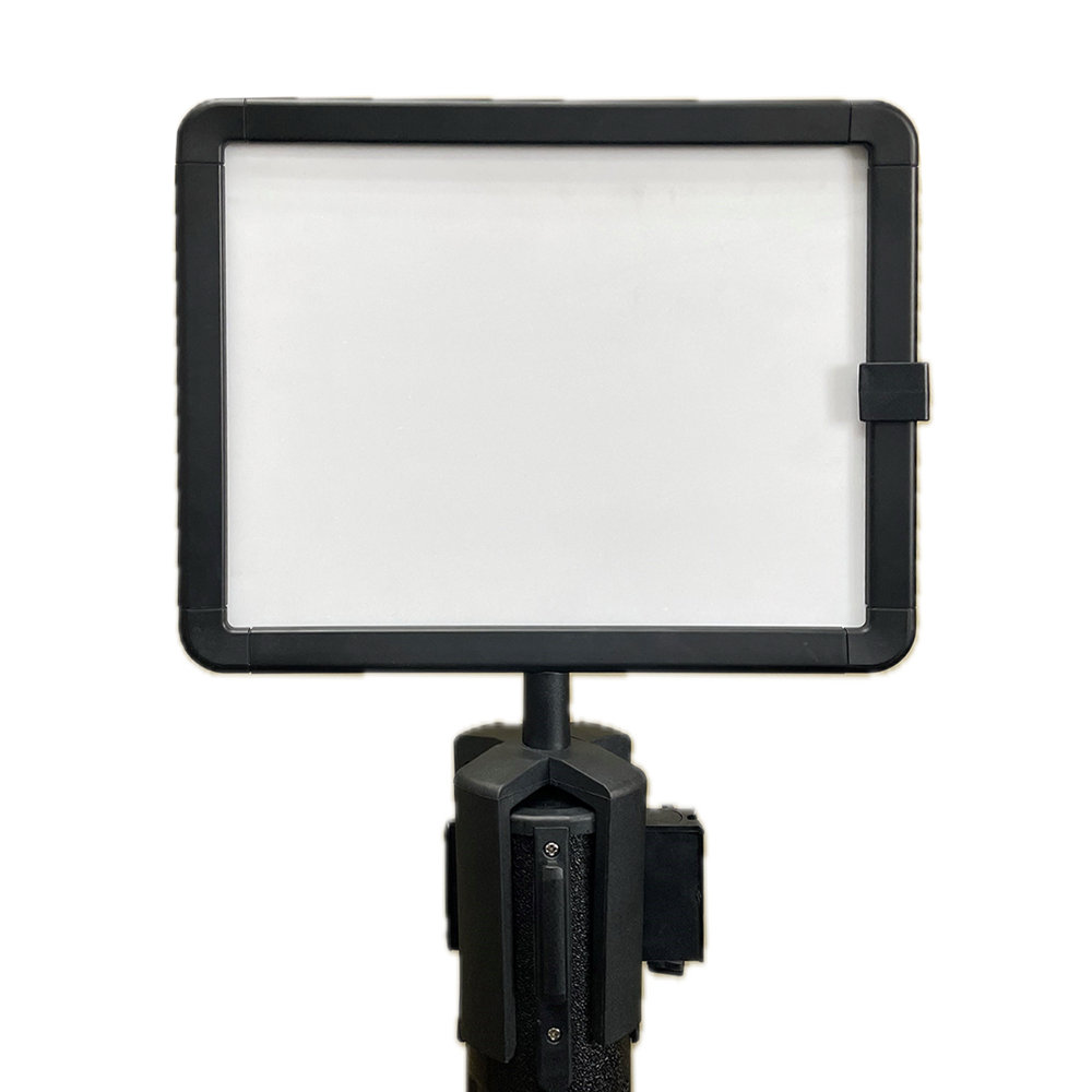 Plastic Stanchion Horizontal/Vertical Sign Holder with Plexiglass Covers US Weight