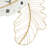Feather-Shaped Wall Clock