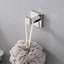 Ensemble de salle de bain 5 pièces SUS304: barre à serviettes + anneau + crochets + support en TP, finition brossée-122643761