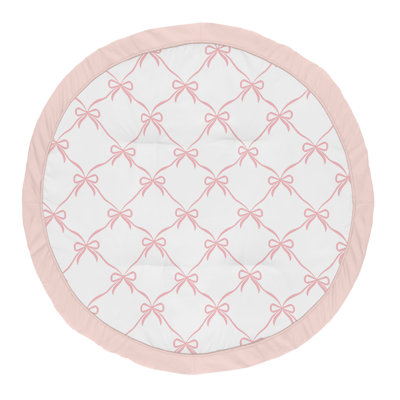 Ballerina and Ballet Bows Baby Play Mat