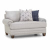 Fauteuil demi-largeur en polyester 57,5 po Hollowell