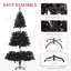 Sapin de Noël artificiel de 6 pi avec des branches réalistes, 250 lumières DEL blanc chaud et 1000 pointes