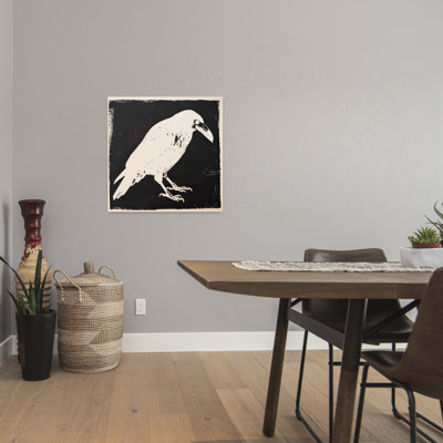 Art mural Stark White Raven