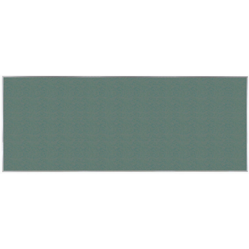 Wall Cork Bulletin Board, 48" H x 120" W, Baby Lettuce
