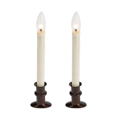 Unscented Flameless Candle with Plastic Holder