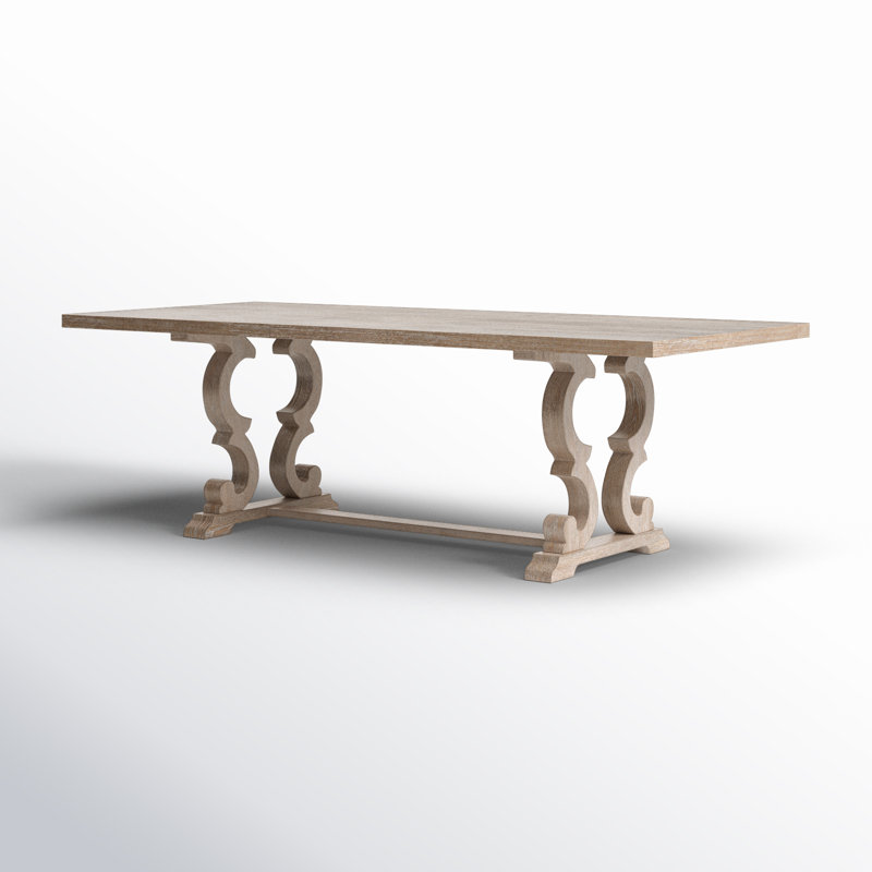 Chianti Extendable Dining Table, Rustic Natural