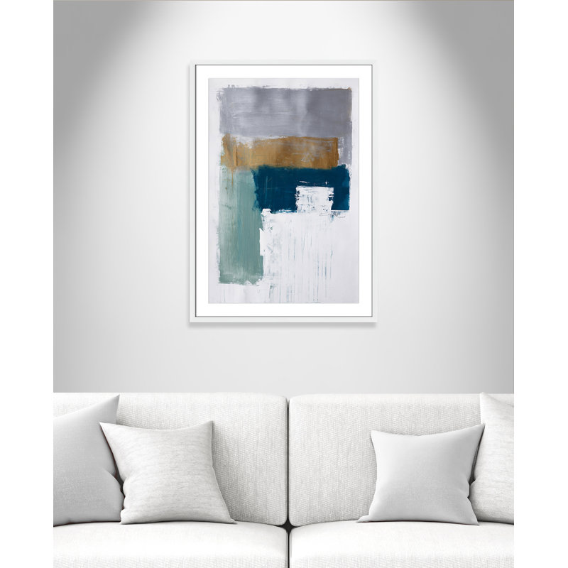 «Malibu Springs I Print» par Filippo Ioco, L 25,5 po x H 35,5 po, Blanc satiné, Imprimé mat