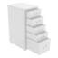 Eulus 28cm Wide 5 -Drawer File Cabinet-780381028