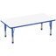 Table rectangulaire d'activités effaçables à sec avec pieds réglables-791962603-791962595-765072745