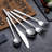 Flatware Set 40 Pieces, Stainless Steel Flatware Set, Silverware Set Service For 8 people