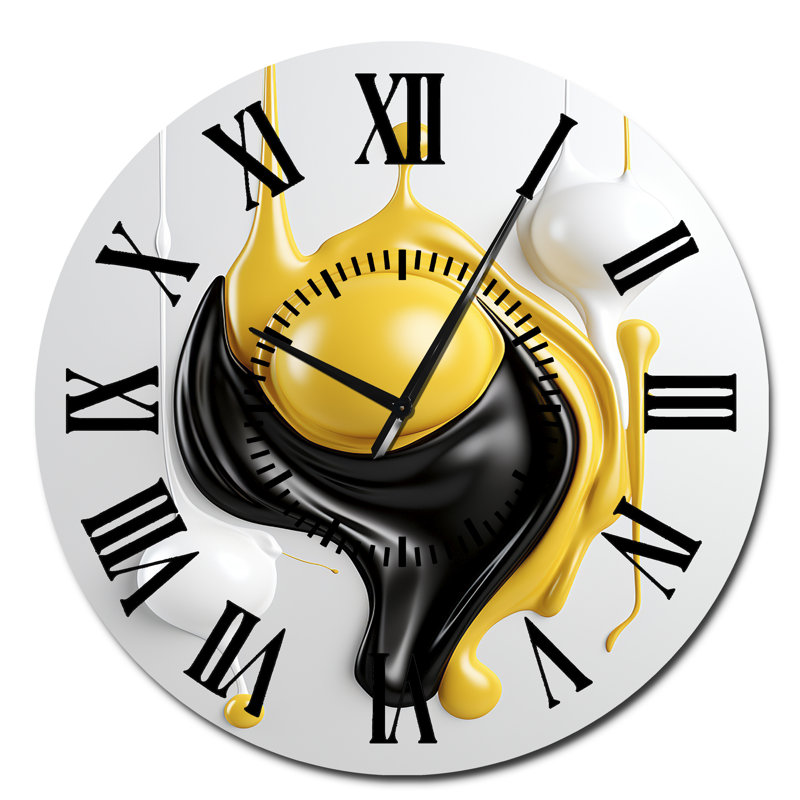 Horloge murale, Surdimensionné