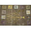 Tapis brun 4 x 6 Indo Farhana