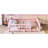 Bed, Floor Full Solid Wood Bed