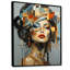 «Glam Harmonious Cubist Woman Portrait I», art mural sur toile tendance-90894877-90894879-121177024