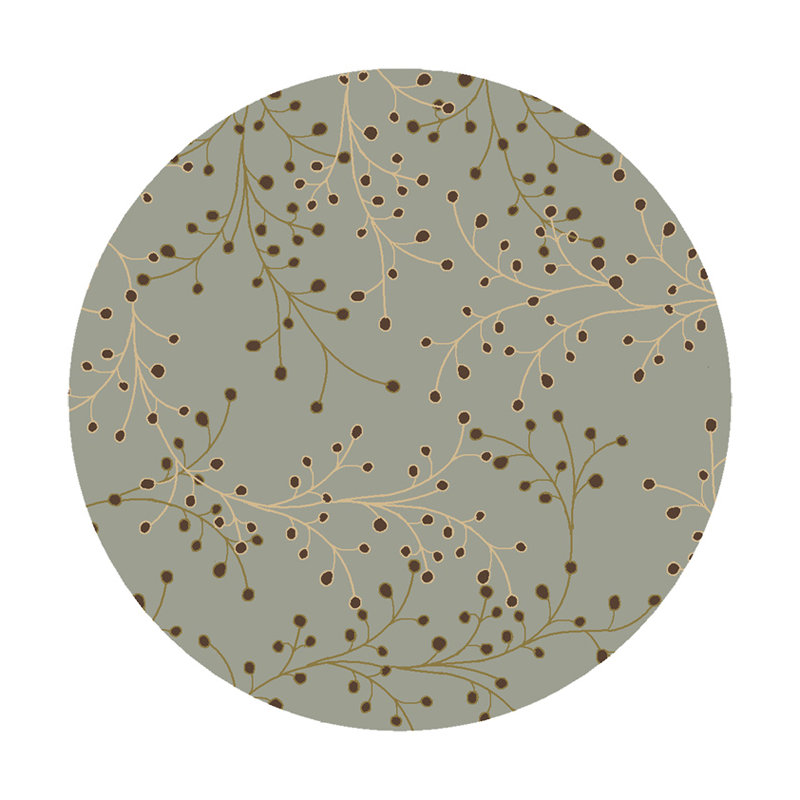 Elsberry Hand Tufted Wool Floral Indoor Rug, Rectangle 2' x 3'
