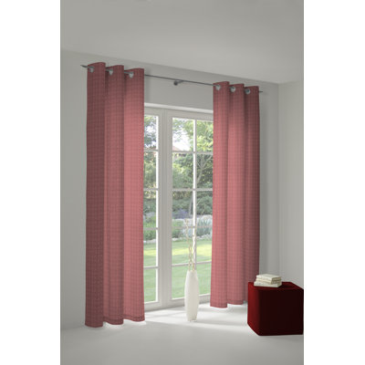 Salguero Eyelet Opaque Single Curtain