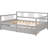Gray Daybed With Two Storage Drawers - Solid Wood For A Tidy Home Living Area Enhancing Your Space-165472394