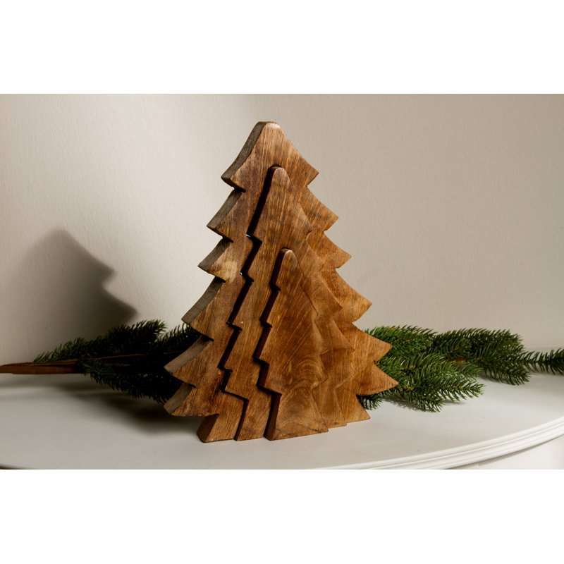 Tree Puzzle Christmas Figurine