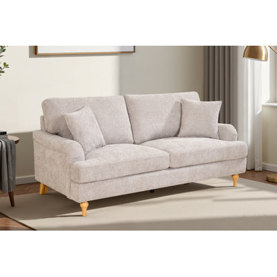 Elmeta 3 Seater Chenille Sofa